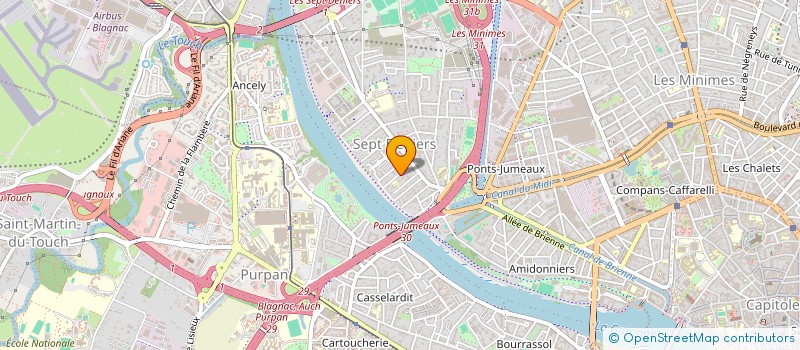 localisation de l'entreprise THEATRE DU GRAND VENT à TOULOUSE