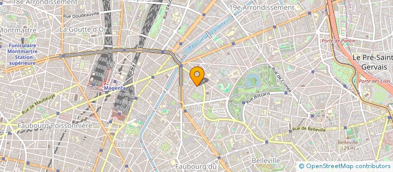 localisation de l'entreprise THEATRE DU LAURIER ROSE  PARIS