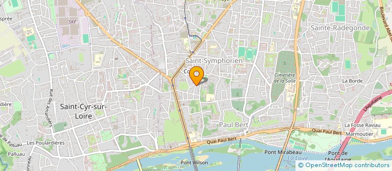 localisation de l'entreprise THEATRE DU LION  TOURS