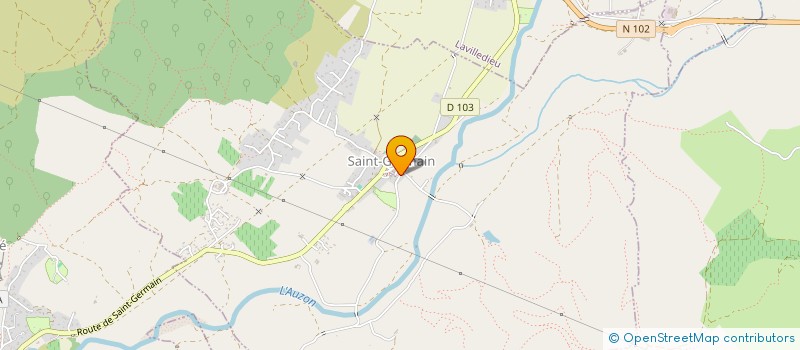 localisation de l'entreprise THEATRE DU MOULINAGE  LUSSAS