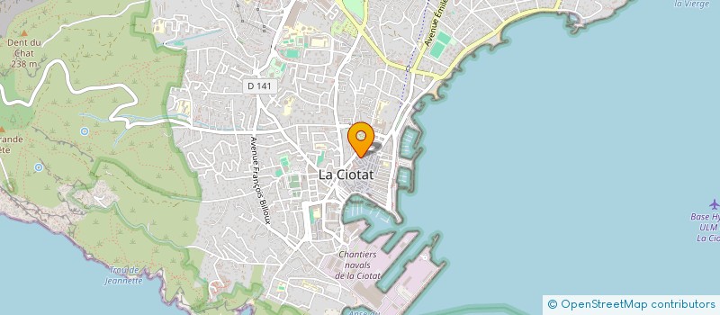 localisation de l'entreprise THEATRE DU NOUVEAU MONDE à LA CIOTAT