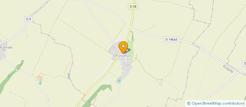 localisation de l'entreprise THEATRE DU PERIL  VINCY-MANUVRE