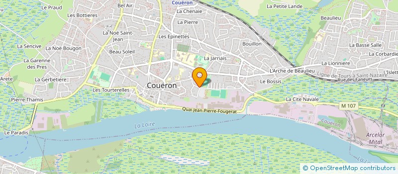 localisation de l'entreprise THEATRE DU PHENIX  COUERON