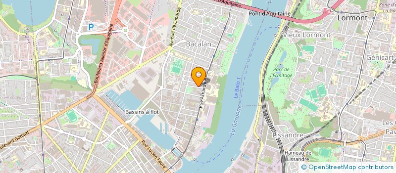 localisation de l'entreprise THEATRE DU PONT TOURNANT  BORDEAUX