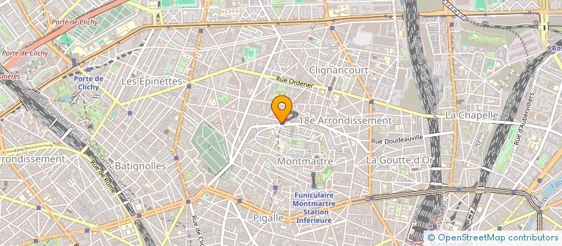 localisation de l'entreprise THEATRE DU REGARD à PARIS