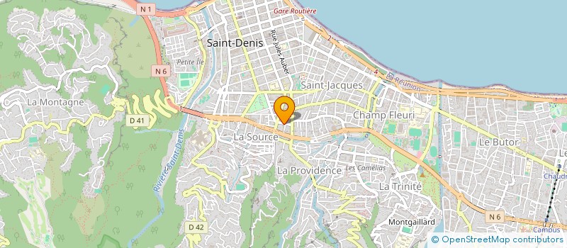 localisation de l'entreprise THEATRE DU SONGE à SAINT-DENIS