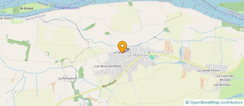 localisation de l'entreprise THEATRE DU SYMBOLE à MAUGES-SUR-LOIRE