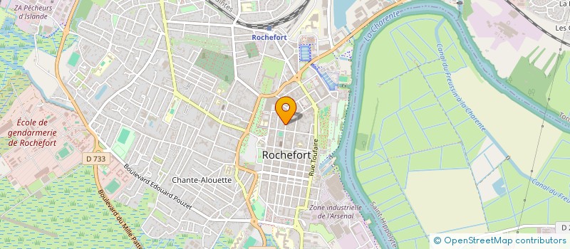 localisation de l'entreprise THEATRE DU TACOT  ROCHEFORT