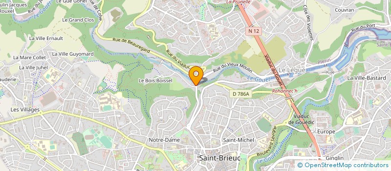localisation de l'entreprise THEATRE DU TOTEM à SAINT-BRIEUC