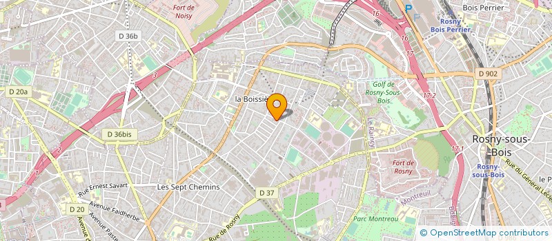 localisation de l'entreprise THEATRE ECOLE DE MONTREUIL à MONTREUIL
