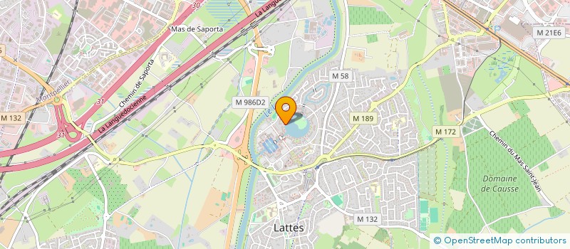 localisation de l'entreprise THEATRE ECOLE JACQUES COEUR à LATTES