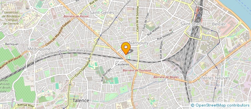 localisation de l'entreprise THEATRE EKIVOC  BORDEAUX