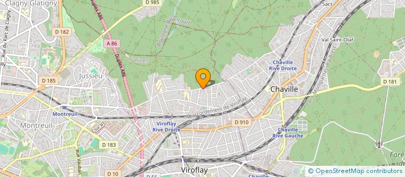 localisation de l'entreprise THEATRE EN BOITE à VIROFLAY
