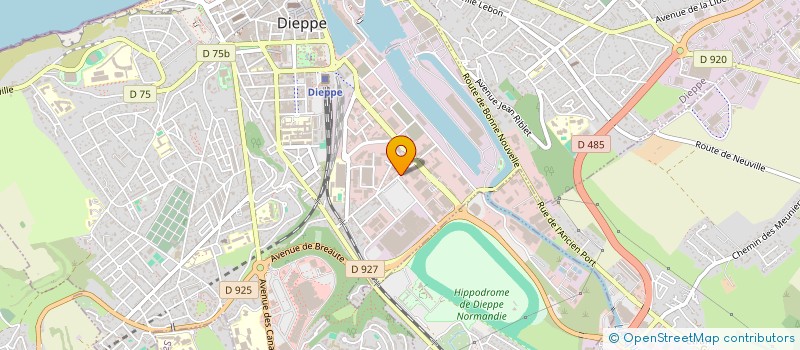 localisation de l'entreprise THEATRE EN CIEL à DIEPPE