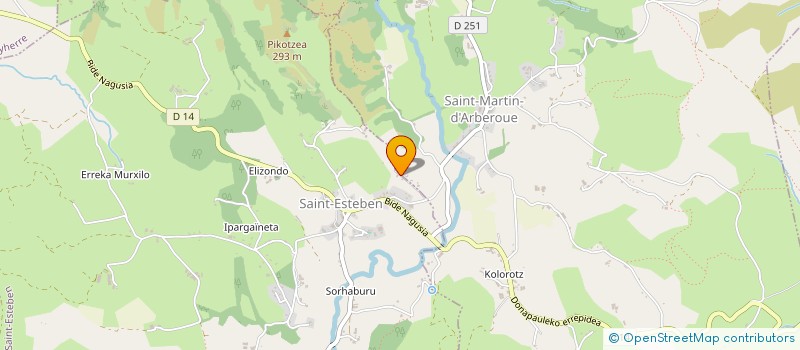 localisation de l'entreprise THEATRE EN EQUILIBRE  SAINT-ESTEBEN