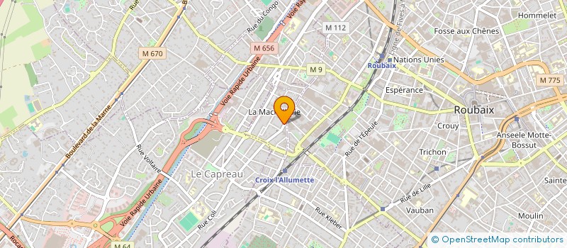 localisation de l'entreprise THEATRE EN MOUVEMENT  CROIX