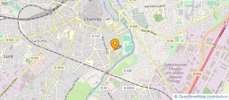 localisation de l'entreprise THEATRE EN PIECES à CHARTRES