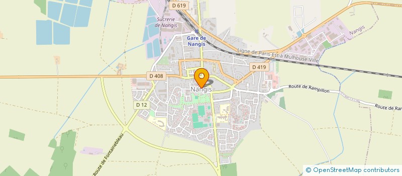 localisation de l'entreprise THEATRE EN SEINE ET MARNE  NANGIS