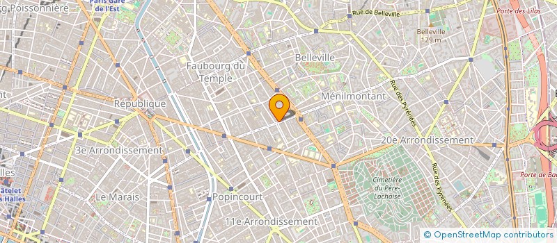 localisation de l'entreprise THEATRE EN TRAIN  PARIS