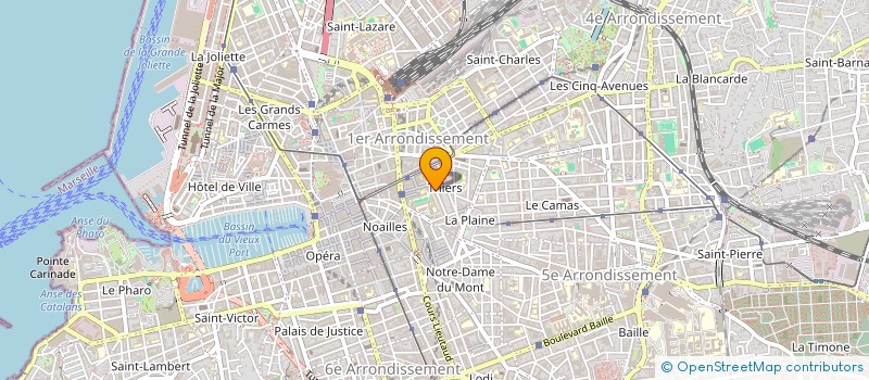 localisation de l'entreprise THEATRE ET MEMOIRES à MARSEILLE