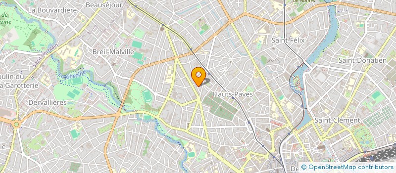 localisation de l'entreprise THEATRE ET POESIE à NANTES