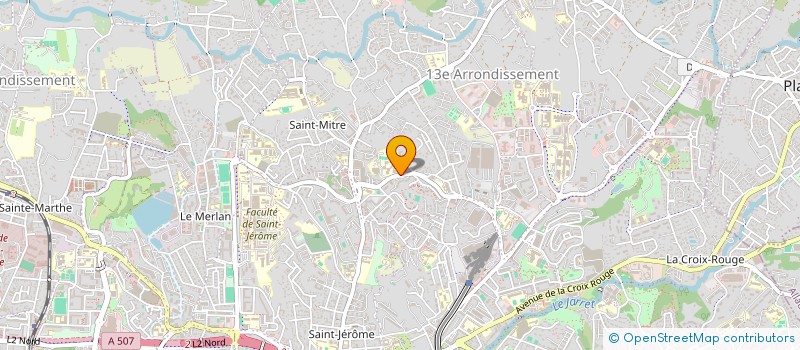 localisation de l'entreprise THEATRE FOREVER ACTORS STUDIO  MARSEILLE