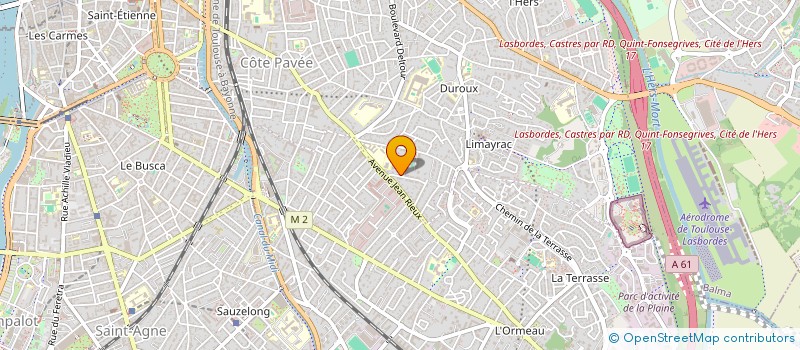 localisation de l'entreprise THEATRE FRACTAL à TOULOUSE