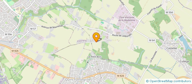 localisation de l'entreprise THEATRE GASPARD  FLOURENS