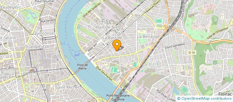 localisation de l'entreprise THEATRE GESTUEL INTERNAT DE BORDEAUX à BORDEAUX
