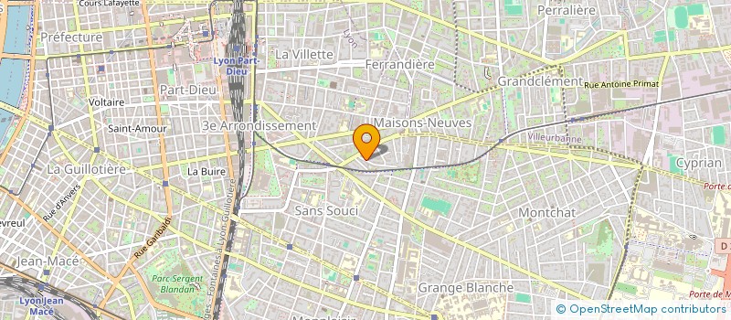 localisation de l'entreprise THEATRE HELVETE  LYON