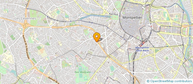 localisation de l'entreprise THEATRE HIRSUTE COMPAGNIE à MONTPELLIER