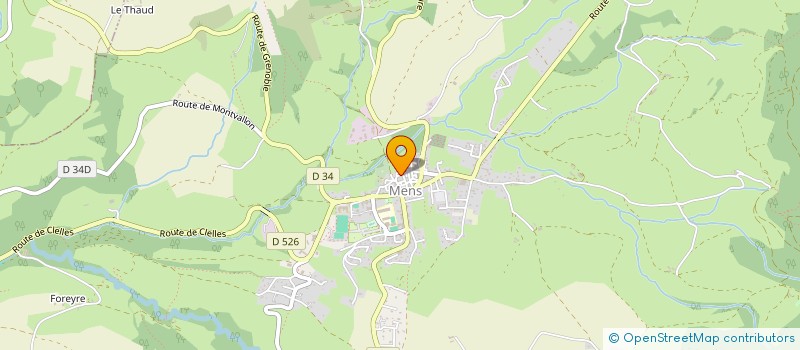 localisation de l'entreprise THEATRE INCARNAT  MENS