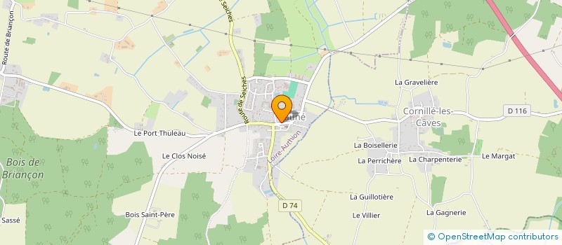 localisation de l'entreprise THEATRE INFO SYSTEME à MAZE-MILON