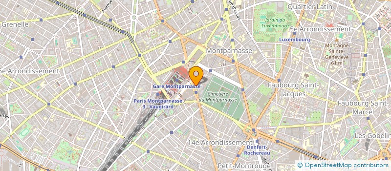 localisation de l'entreprise THEATRE INVESTISSEMENT  PARIS