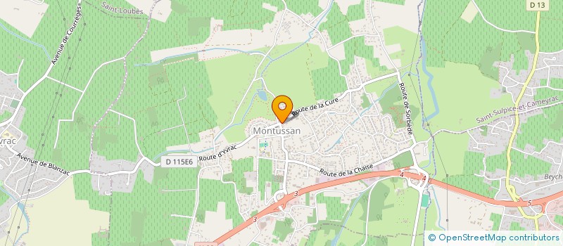 localisation de l'entreprise THEATRE KIPROKO & COMPAGNIE  MONTUSSAN