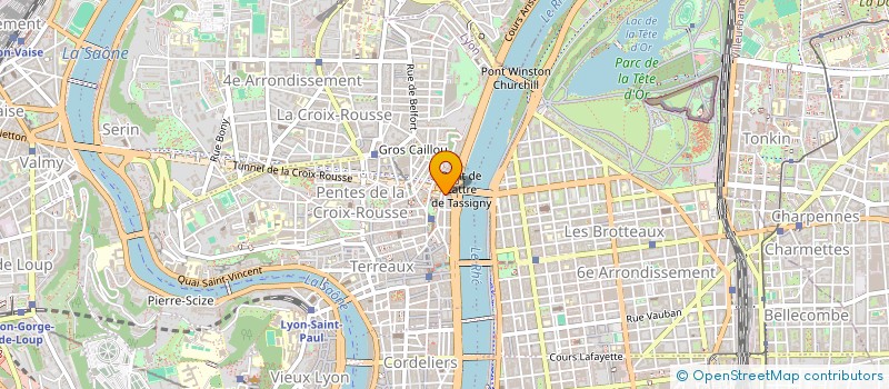 localisation de l'entreprise THEATRE KOMMA à LYON