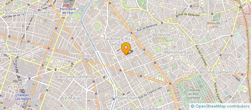 localisation de l'entreprise THEATRE L'ESTRADE CIE D BENOIN à PARIS