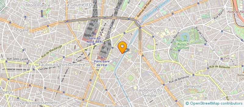 localisation de l'entreprise THEATRE LE CONNETABLE  PARIS