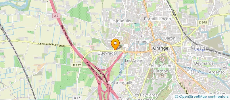 localisation de l'entreprise THEATRE LE REVE EVEILLE à ORANGE