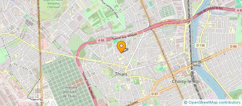 localisation de l'entreprise THEATRE LIBRE à THIAIS