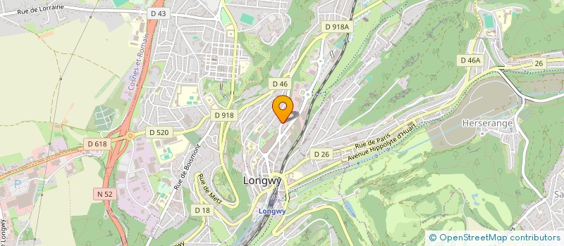 localisation de l'entreprise THEATRE LIBRE à LONGWY