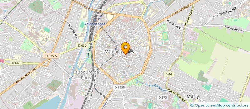 localisation de l'entreprise THEATRE LYRIQUE DU HAINAUT à VALENCIENNES