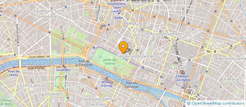 localisation de l'entreprise THEATRE MARIONNETTES CHARIVARI à PARIS