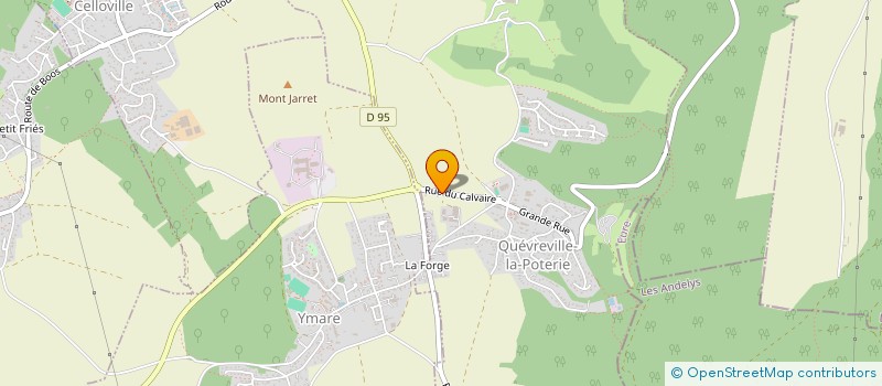 localisation de l'entreprise THEATRE MUSIQUE QUEVREVILLE POTERIE  QUEVREVILLE-LA-POTERIE