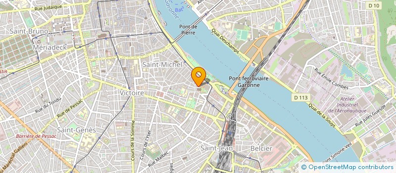 localisation de l'entreprise THEATRE NATIONAL DE BORDEAUX EN AQUITAINE à BORDEAUX