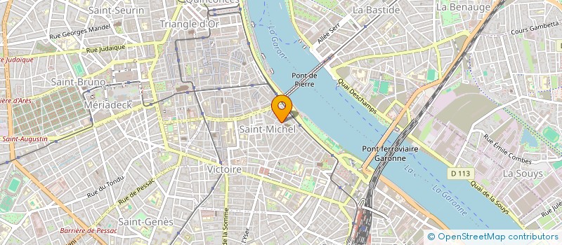 localisation de l'entreprise THEATRE NU  BORDEAUX