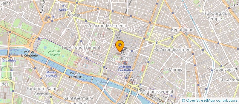 localisation de l'entreprise THEATRE O  PARIS