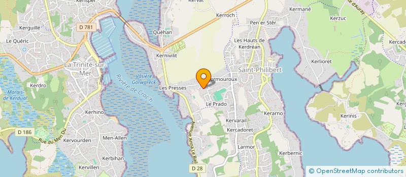 localisation de l'entreprise THEATRE O PHIL  SAINT-PHILIBERT