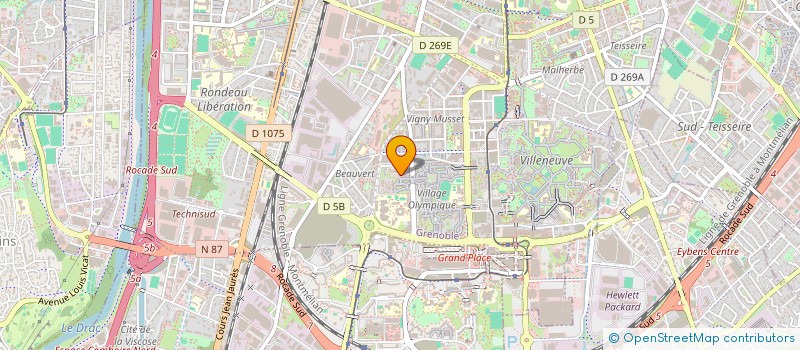 localisation de l'entreprise THEATRE ON RACONTE L'EVENEMENT à GRENOBLE