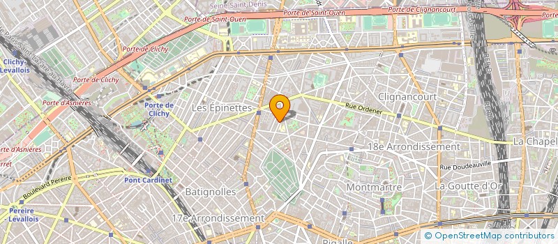 localisation de l'entreprise THEATRE OUVERT  PARIS